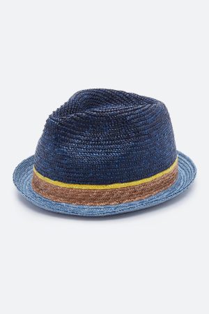 Striped Braid Trilby