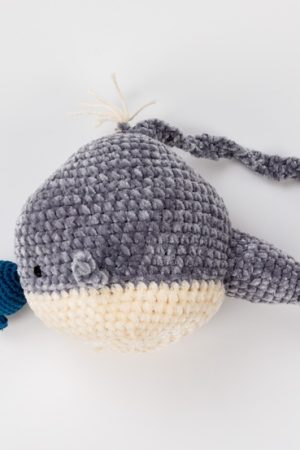 Mobile Baleia com Caixa de Música