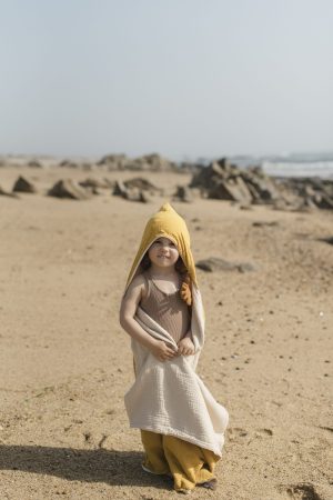 Toalha de Praia com Capuz/Bolso