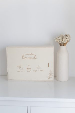 Caixa de Batismo com Tampa de Correr