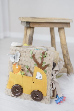 Livro sensorial - dinossauros