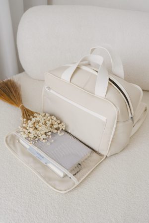 Necessaire 4 em 1: Muda Fraldas, Bolso para Toalhitas e Documentos