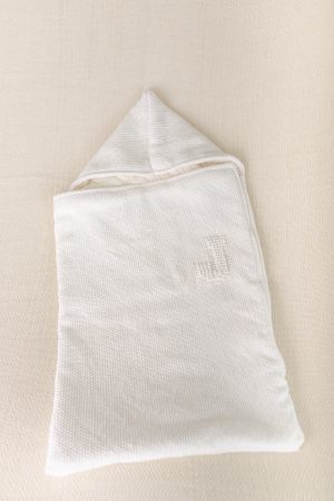 Saco de Dormir em Tear Manual com Carapuço