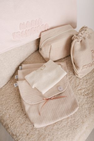 Bolsa para a Primeira Roupa (Quadrada 25×25 cm)
