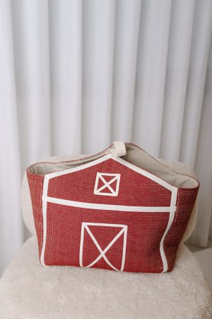 Cesto de Arrumação em Formato de Casa da Quinta